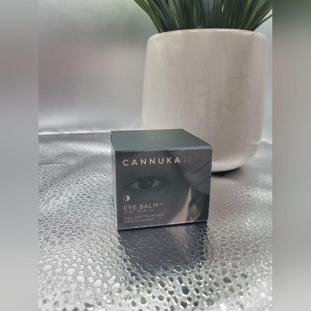 Cannuka Cannaluxe Manuka Honey Eye Balm Anti-Aging RT$65 Rare Hard to Find